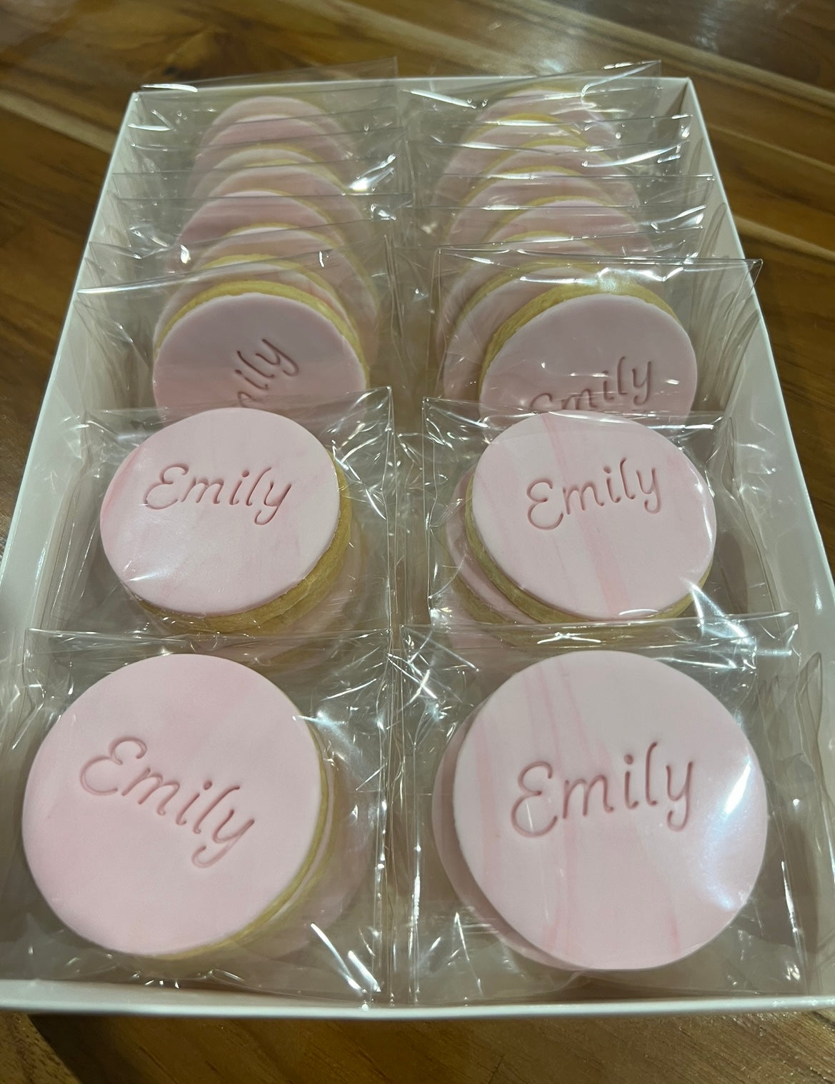 Personalised sugar cookies