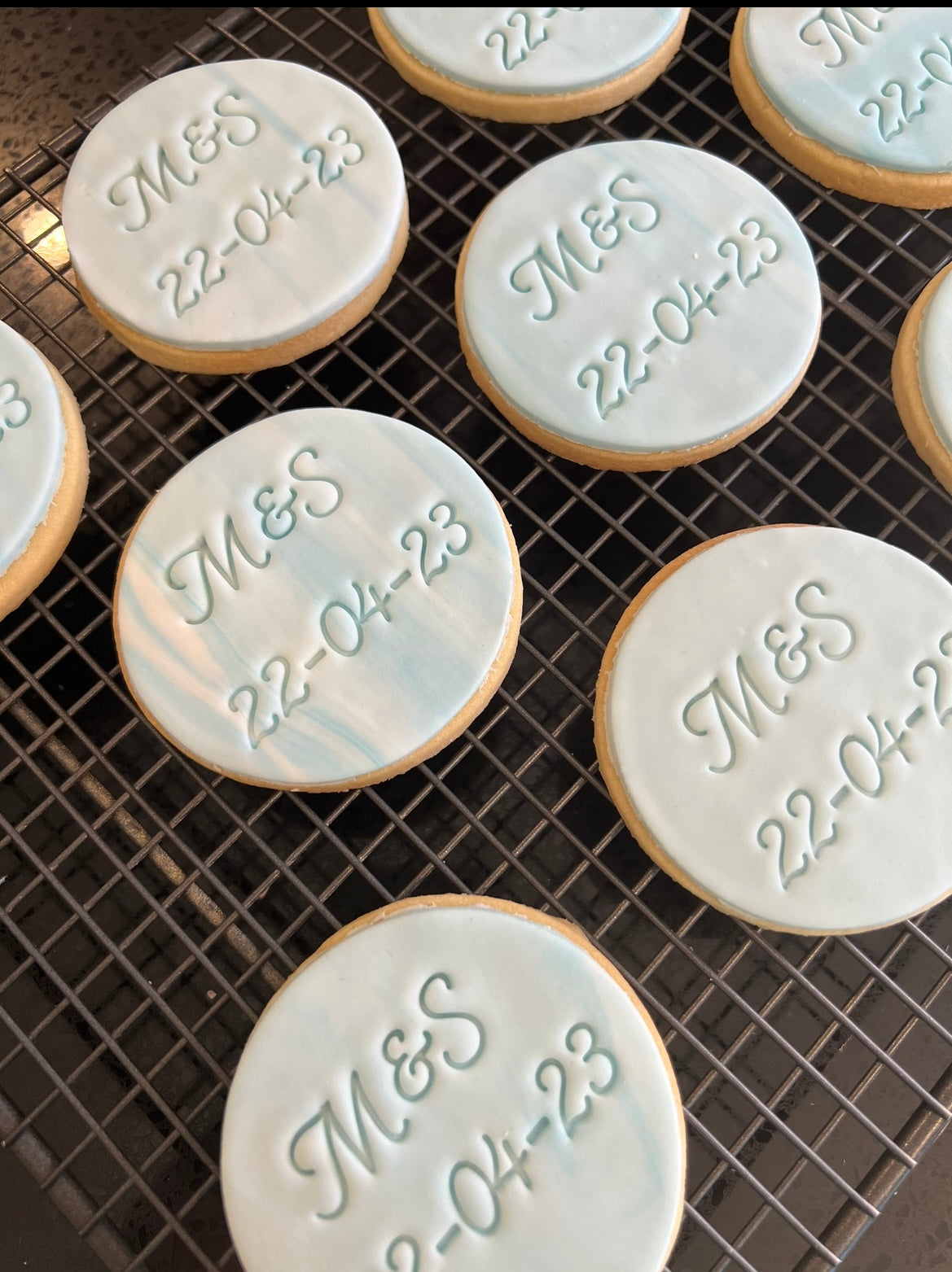 Personalised sugar cookies