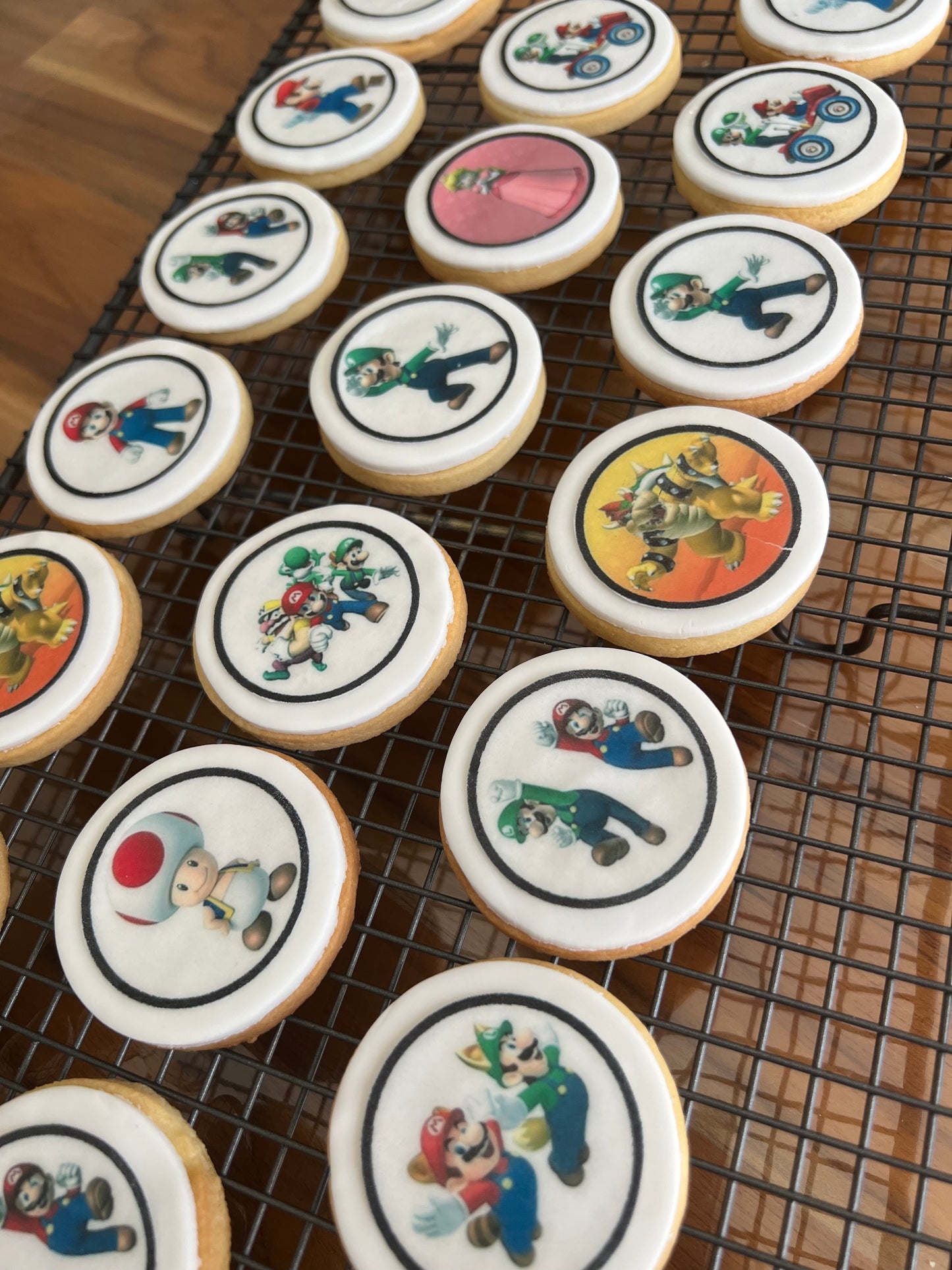 Themed topper sugar cookies